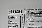 Form 1040 Photo