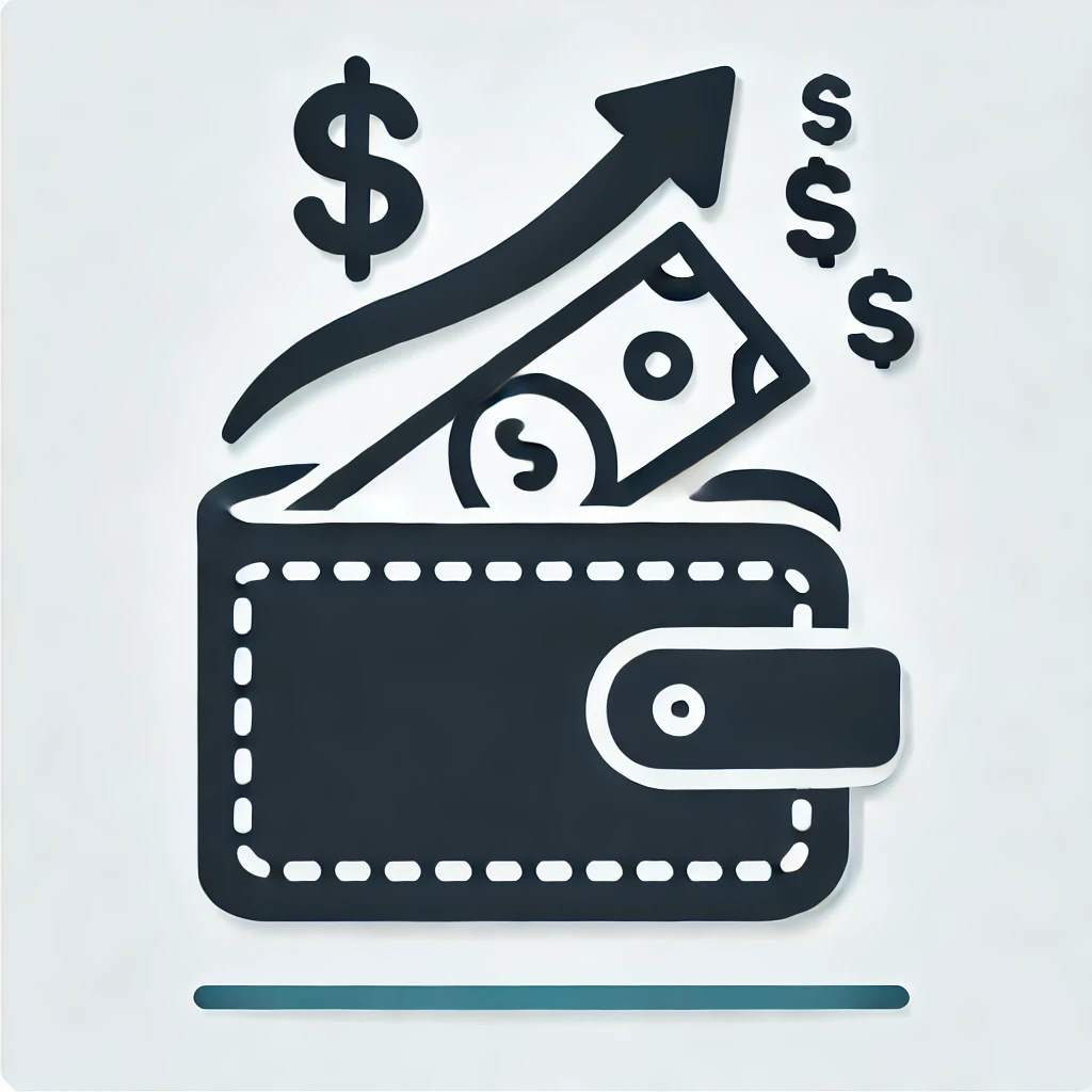 icon representing increased cash flow